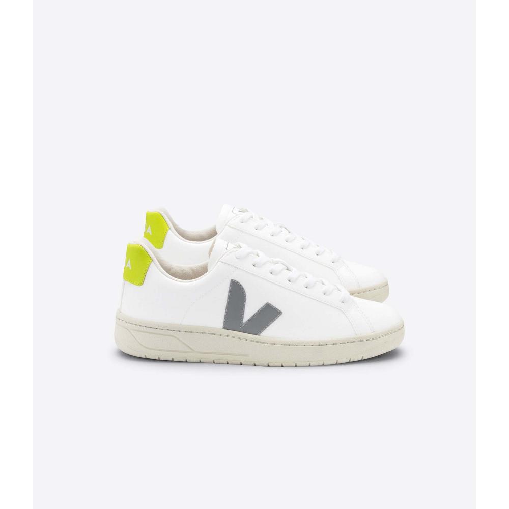 Veja URCA CWL Sneakers Heren White/Grey/Green | BE 317ILH